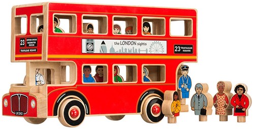 Lanka Kade - Deluxe Londense bus met 16 personen-2