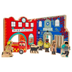 Lanka Kade - Brandweer en Politie Toy World