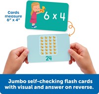 Learning Resources - Jumbo Visual Multiplication Cards-3