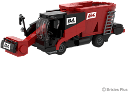 BRIXIES Plus BvL Voermengwagen - 497 st