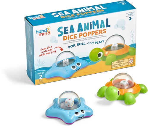 Learning Resources - Sea Animal Dice Poppers