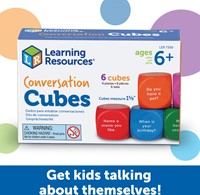 Learning Resources - Conversation Cubes-2