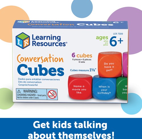 Learning Resources - Conversation Cubes-2