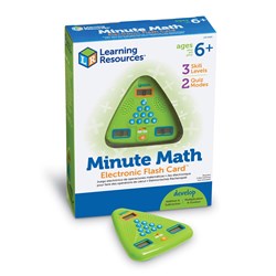 Learning Resources - Minute Math Electronic Flash Card™