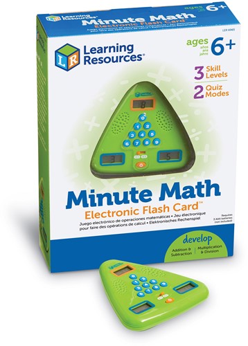 Learning Resources - Minute Math Electronic Flash Card™