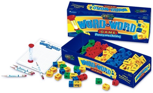 Learning Resources - Reading Rods® Word for Word® Game: Phonics Word Building