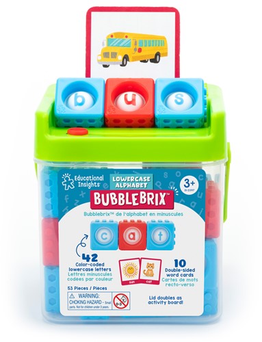 Learning Resources - Lowercase Alphabet BubbleBrix™