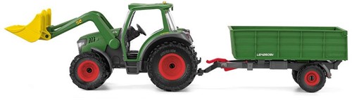 Schleich Farm World Tractor met aanhanger-3