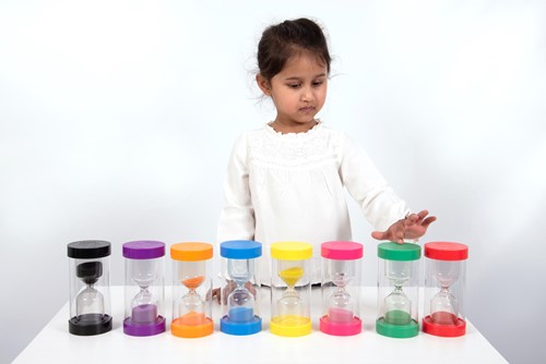 Tickit KleurBright Sand Timer Set (1, 3, 5 minuten)-2