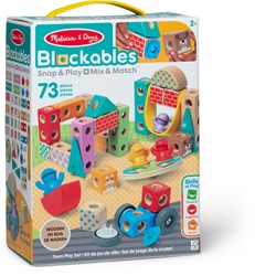 Melissa & Doug - Blockables Town Play Set (73pc)