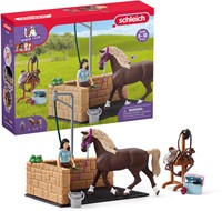 Schleich Horse Club Wasplaats met Horse Club Emily & Luna-2