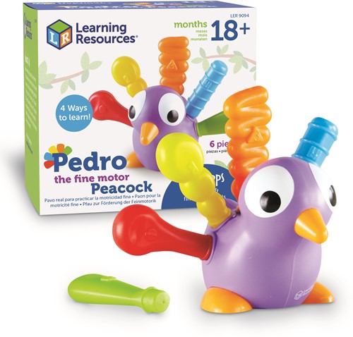 Learning Resources - Pedro The Fine Motor Peacock