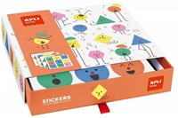 APLI - Stickers Doos Geometrische Emoties-2