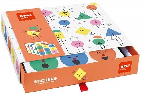 APLI - Stickers Doos Geometrische Emoties-2