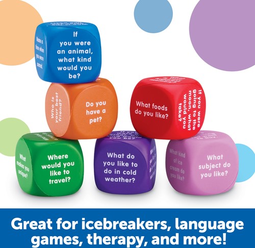 Learning Resources - Conversation Cubes-3