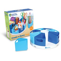 Learning Resources - Create-a-Space™ Storage Centre - Blue