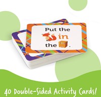 Learning Resources - Fox in the Box Positional Words Activity Set-2
