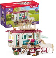 Schleich Horse Club Woonwagen voor geheime club-bijeenkomste-2