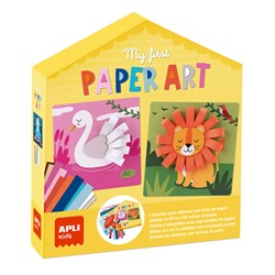 APLI - Mijn eerste papier kunst (6 kaarten en papier en lijm