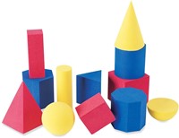 Learning Resources - Hands-On Soft™ Geometric Solids (Set of 12)