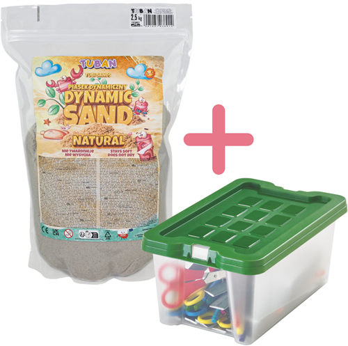 Fapi Bewaarbox met 2,5 kg Tuban Dynamic Sand