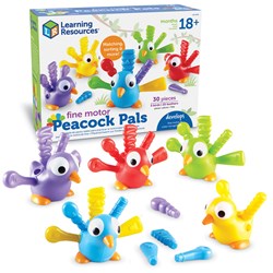 Learning Resources - Fine Motor Peacock Pals