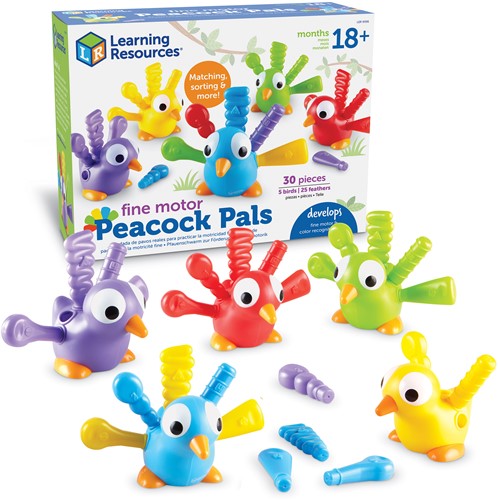 Learning Resources - Fine Motor Peacock Pals