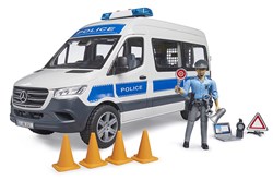 Bruder MB Sprinter Politie met politieagent en L+S Module