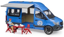 Bruder MB Sprinter Camper met chauffeur