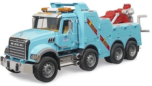 Bruder MACK Granieten Zware sleepwagen met L+S Module