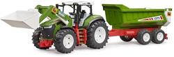 Bruder ROADMAX Tractor met voorlader + kipper