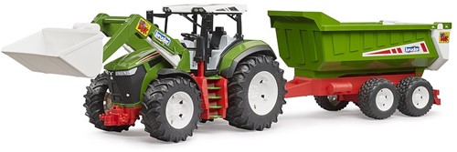 Bruder ROADMAX Tractor met voorlader + kipper