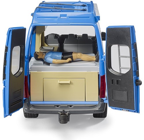 Bruder MB Sprinter Camper met chauffeur-2