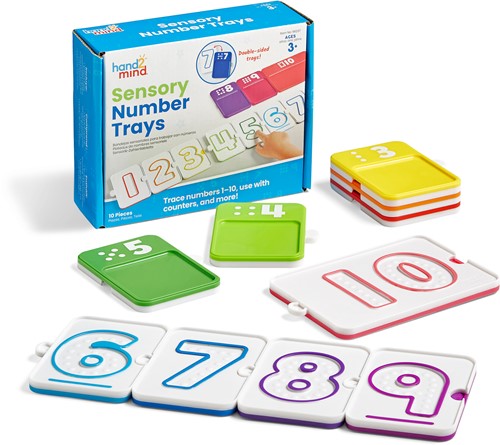 Learning Resources - Sensory Number Trays