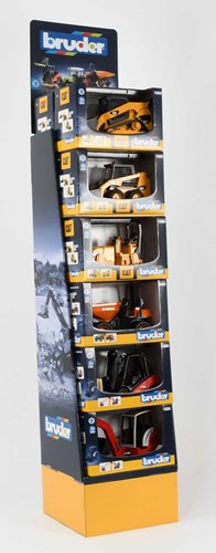 Bruder Display Bouw Assortiment