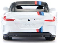 Siku BMW Z4 M40i 1:50 metaal/kunststof wit speelgoedauto voor kinderen verwijderbare wielen incl. stickervel met stickers in M-design-3