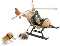 Schleich Wild Life Helikopter dierenredding
