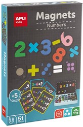APLI - Spel Magnetisch Nummers 51 stuks