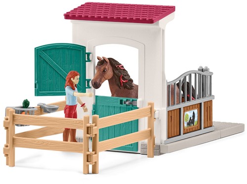 Schleich Horse Club Horsebox With Hannah & Cayenne-2