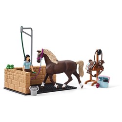 Schleich Horse Club Wasplaats met Horse Club Emily & Luna