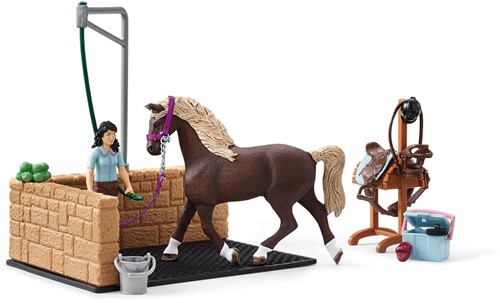 Schleich Horse Club Wasplaats met Horse Club Emily & Luna