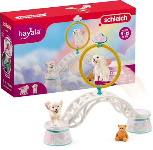 Schleich Bayala® Training voor gevleugelde leeuwenbaby's-2