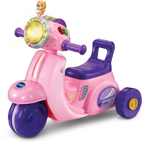 Vtech - 2 In 1 Loopscooter Roze