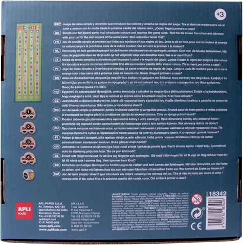 APLI - Race spel met houten autootjes-3