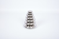 Tickit Sensorische Reflecterende Zilveren Knopen