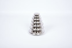 Tickit Sensorische Reflecterende Zilveren Knopen