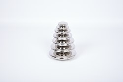 Tickit Sensorische Reflecterende Zilveren Knopen