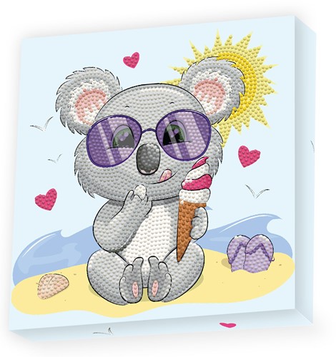 Diamond Dotz - Koala Cream