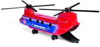 Siku Transporthelikopter rood/blauw metaal/kunststof draaibare rotoren-3