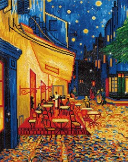 Diamond Dotz - Café At Night (Van Gogh)